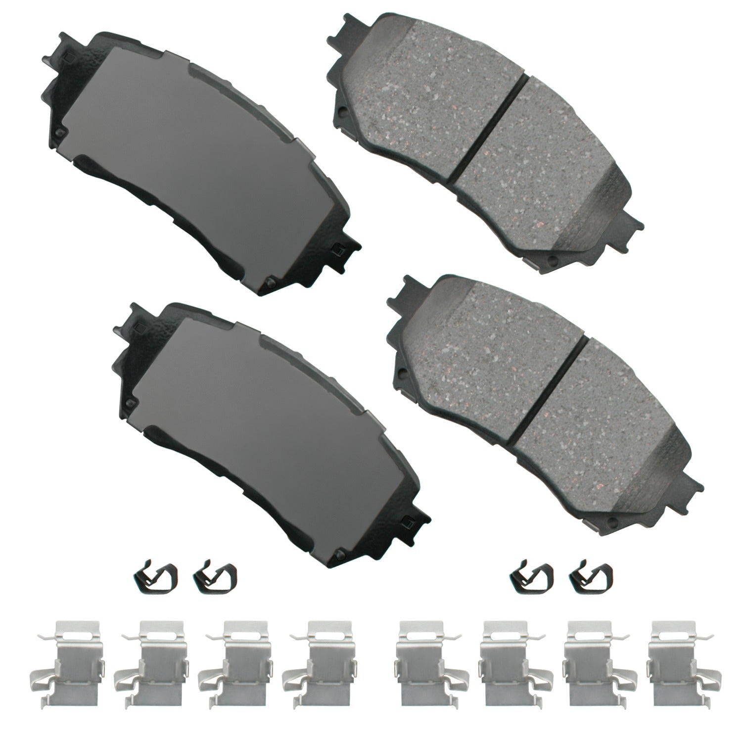 Akebono Brake Corporation ACT1711 ProAct Ultra-Premium Front Brake Pads for Mazda 6 2014-2021 Set of 4