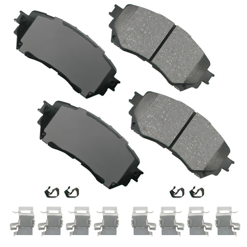Akebono Brake Corporation ACT1711 ProAct Ultra-Premium Front Brake Pads for Mazda 6 2014-2021 Set of 4
