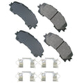 Akebono Brake Corporation ACT1736 ProAct Ultra-Premium Front Brake Pads for Infiniti Q50 and Q60 (2014-2019)