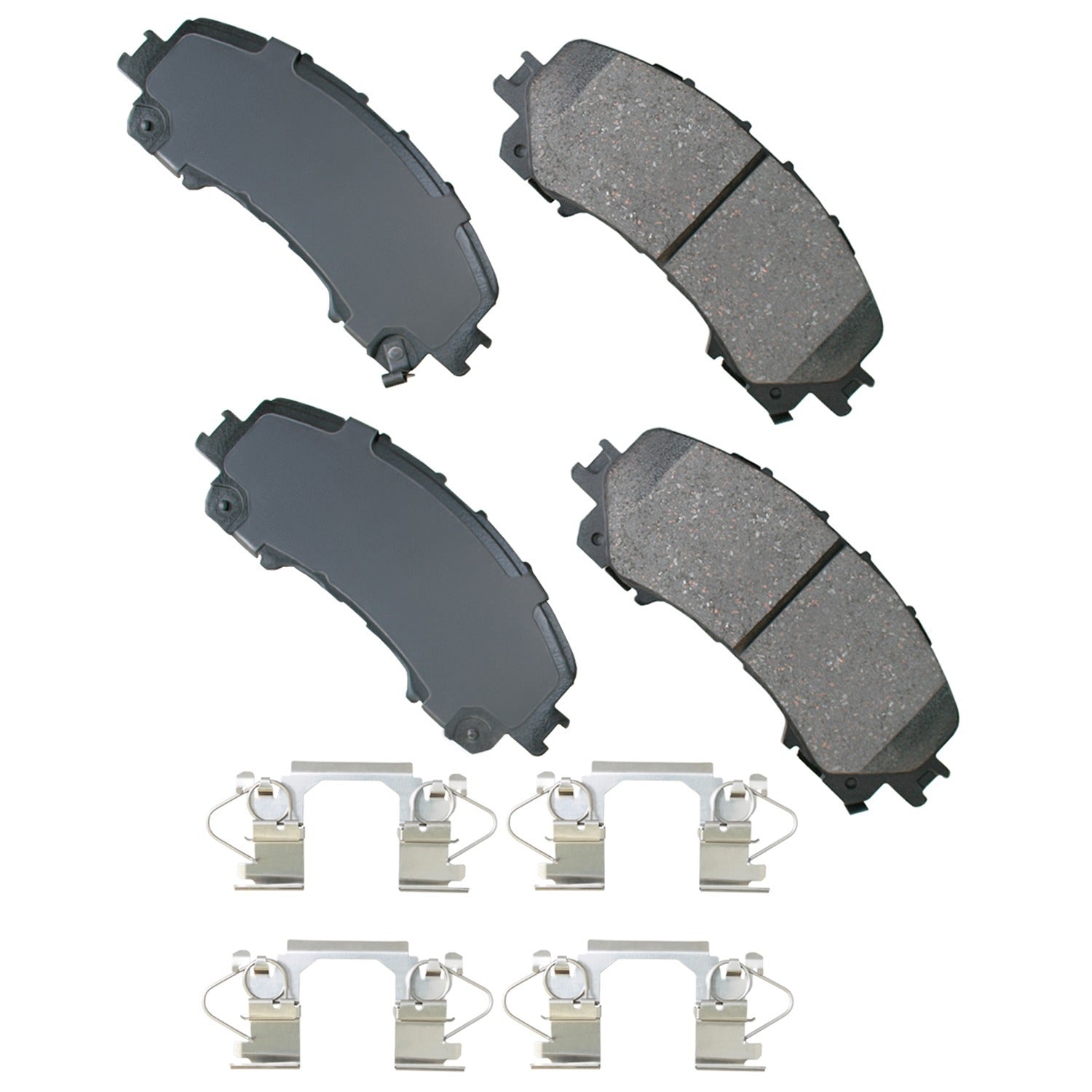 Akebono Brake Corporation ACT1736 ProAct Ultra-Premium Front Brake Pads for Infiniti Q50 and Q60 (2014-2019)