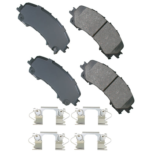 Akebono Brake Corporation ACT1736 ProAct Ultra-Premium Front Brake Pads for Infiniti Q50 and Q60 (2014-2019)