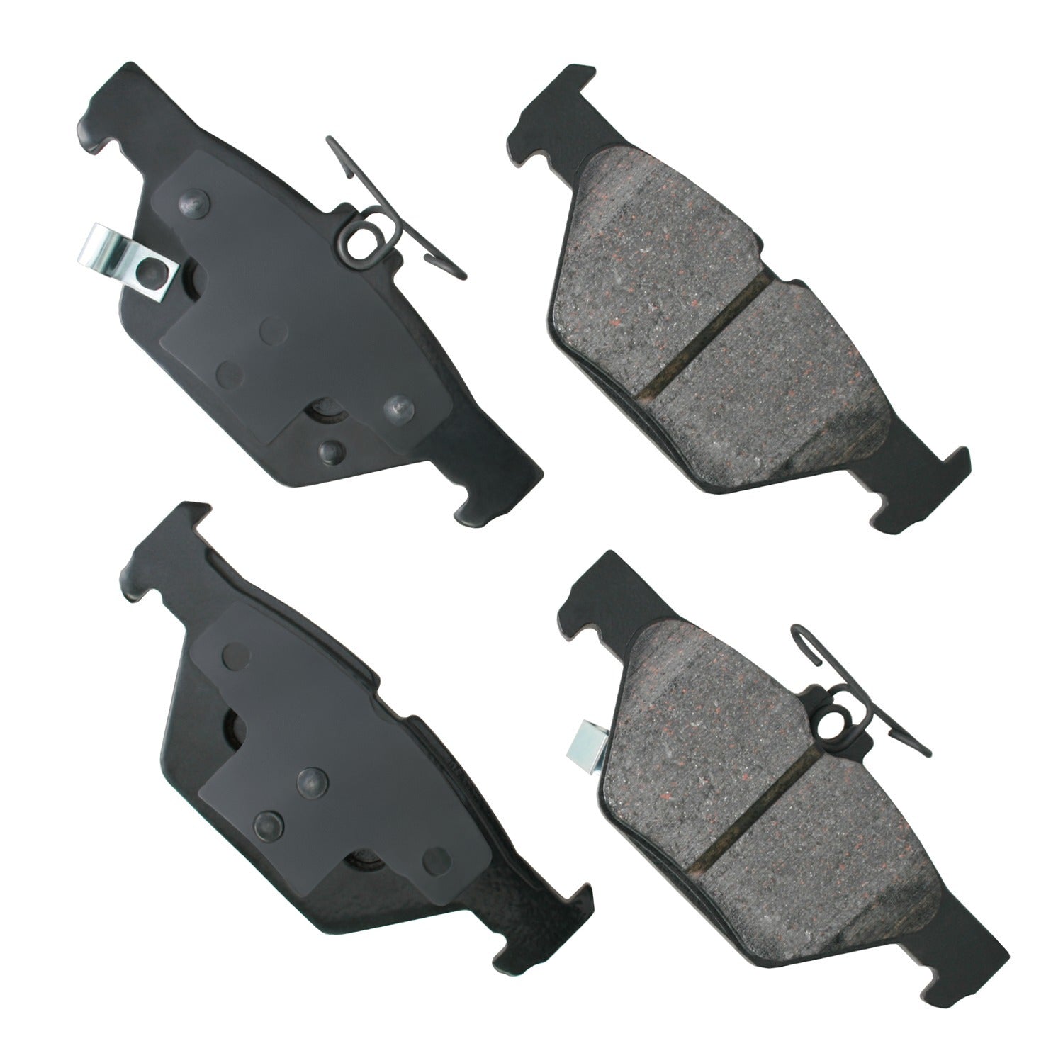 Akebono Brake Corporation ACT1808 ProAct Ultra-Premium Rear Brake Pads for Subaru Forester and Legacy 2015-2024