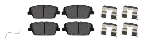 Akebono Brake Corporation ACT1816 ProAct Ultra-Premium Rear Brake Pads Set for Hyundai Santa Fe and Kia Santa Fe XL