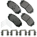 Akebono Brake Corporation ACT1826 ProAct Ultra-Premium Front Brake Pads for Hyundai Sonata 2015-2019 and Kia Optima 2016-2019