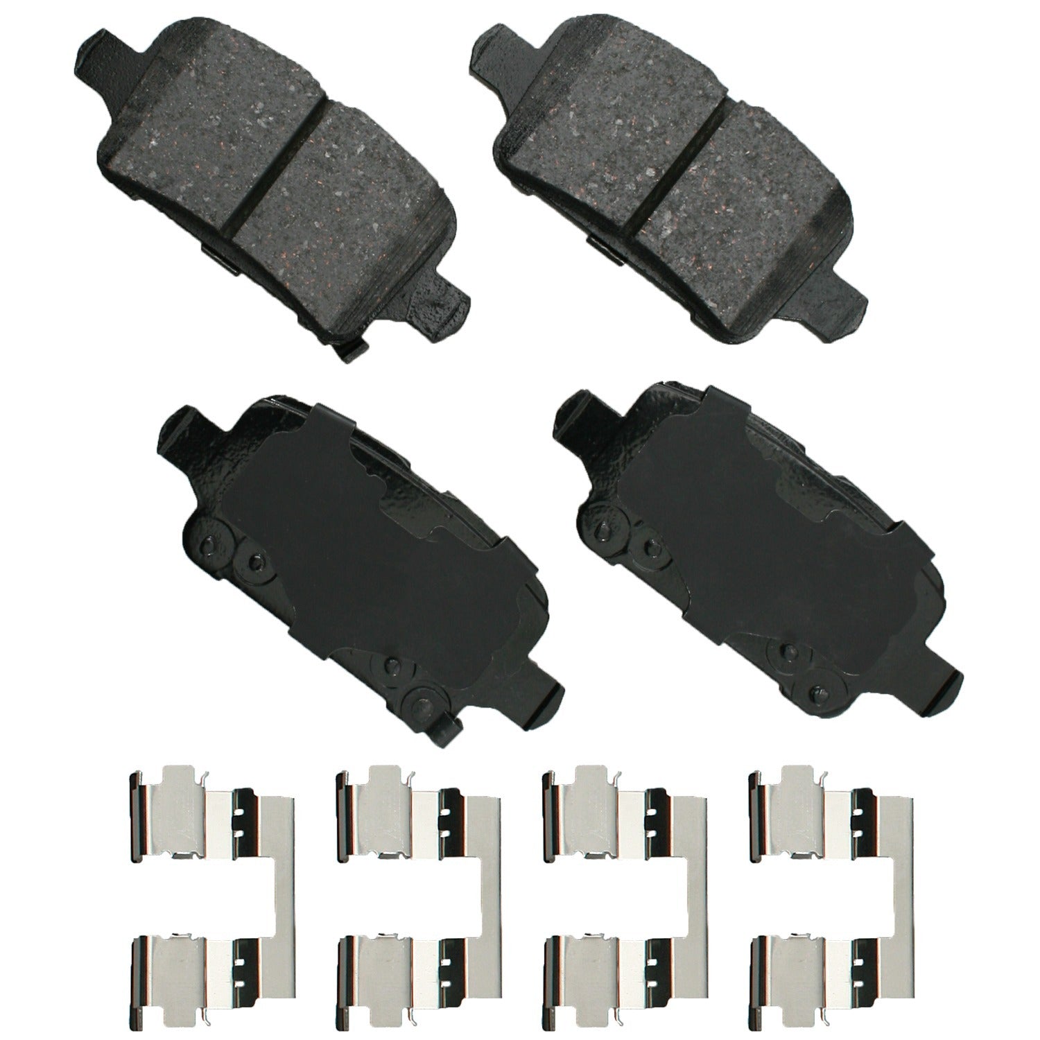 Akebono Brake Corporation ACT1857 ProAct Ultra-Premium Rear Brake Pads Set for Buick LaCrosse and Chevy Bolt 2017-2023