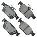 Akebono Brake Corporation ACT1878 ProAct Ultra-Premium Rear Brake Pads for Honda Civic 2016-2024