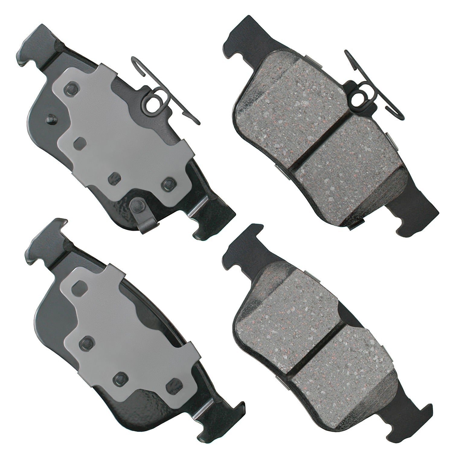Akebono Brake Corporation ACT1878 ProAct Ultra-Premium Rear Brake Pads for Honda Civic 2016-2024