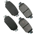 Akebono Brake Corporation ACT2042 ProAct Ultra-Premium Rear Brake Pads Set for Mazda 3 2017-2018