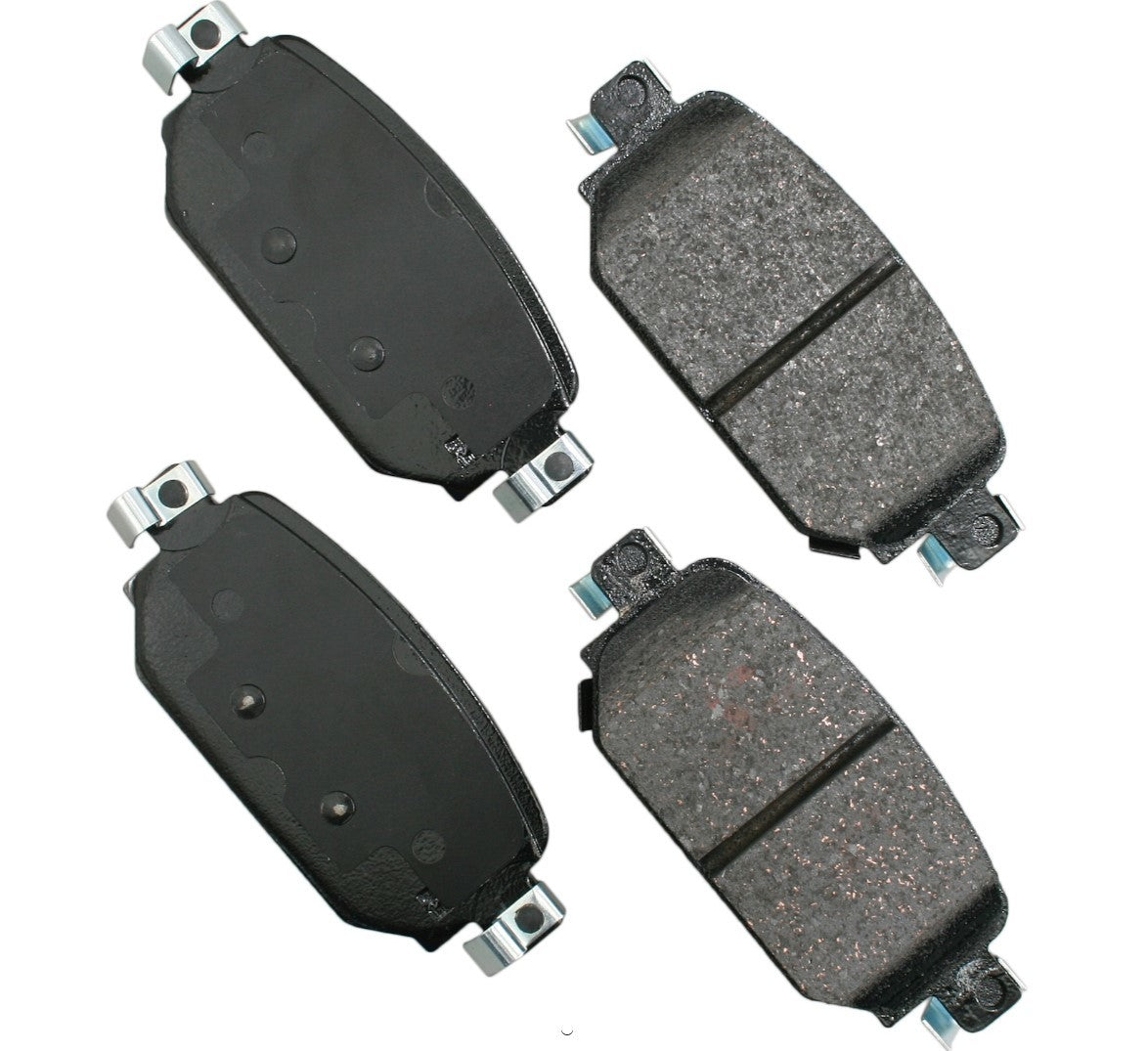 Akebono Brake Corporation ACT2042 ProAct Ultra-Premium Rear Brake Pads Set for Mazda 3 2017-2018