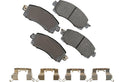 Akebono Brake Corporation ACT2045 ProAct Ultra-Premium Front Brake Pads Set with Hardware for Subaru Vehicles