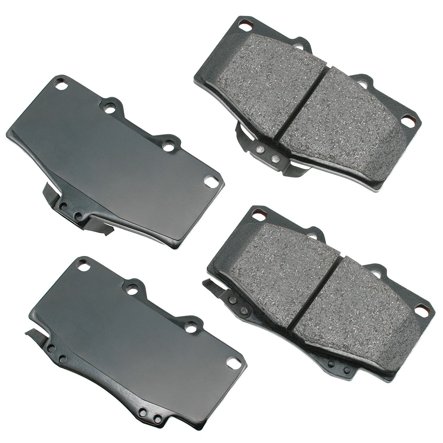 Akebono Brake Corporation ACT436 ProAct Ultra-Premium Front Brake Pads for Toyota 4Runner 1989-2004
