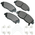 Akebono Brake Corporation ACT465B ProACT Ultra-Premium Front Brake Pads for Acura and Honda