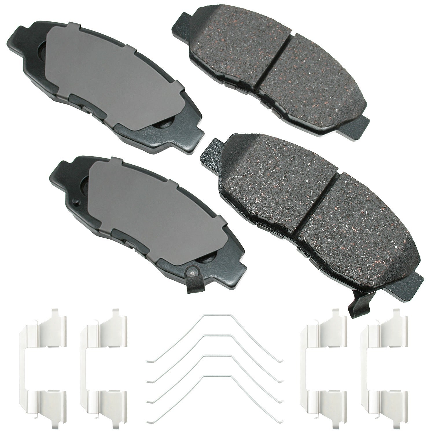 Akebono Brake Corporation ACT465B ProACT Ultra-Premium Front Brake Pads for Acura and Honda