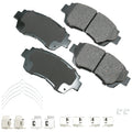 Akebono Brake Corporation ACT476B ProAct Ultra-Premium Front Brake Pads for Lexus SC300 1996-98 and Toyota Camry 2000-01