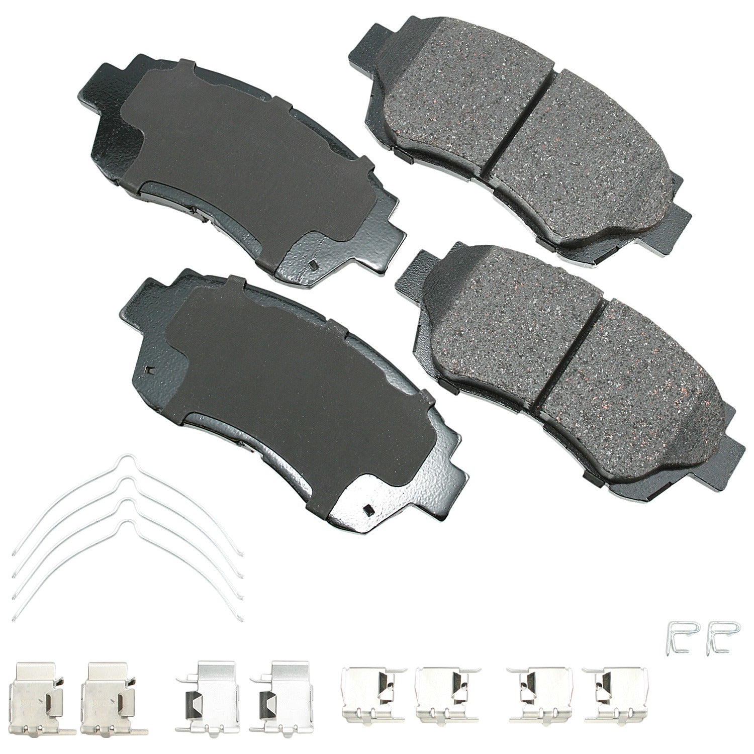 Akebono Brake Corporation ACT476B ProAct Ultra-Premium Front Brake Pads for Lexus SC300 1996-98 and Toyota Camry 2000-01