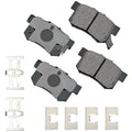 Akebono Brake Corporation ACT536A ProACT Ultra-Premium Rear Brake Pads for Acura, Honda, Isuzu Vehicles
