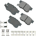 Akebono Brake Corporation ACT537A ProACT Ultra-Premium Rear Brake Pads
