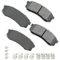 Akebono Brake Corporation ACT606A ProAct Ultra-Premium Rear Brake Pads for Lexus GX 2003-2023