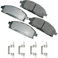 Akebono Brake Corporation ACT691A ProAct Ultra-Premium Front Brake Pads for Acura MDX 2003-2006 and Nissan Quest 2004-2016
