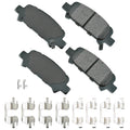 Akebono Brake Corporation ACT770A ProAct Ultra-Premium Rear Brake Pads