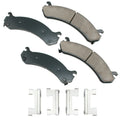 Akebono Brake Corporation ACT784 ProAct Ultra-Premium Front Brake Pads for Cadillac DeVille 2000-2005