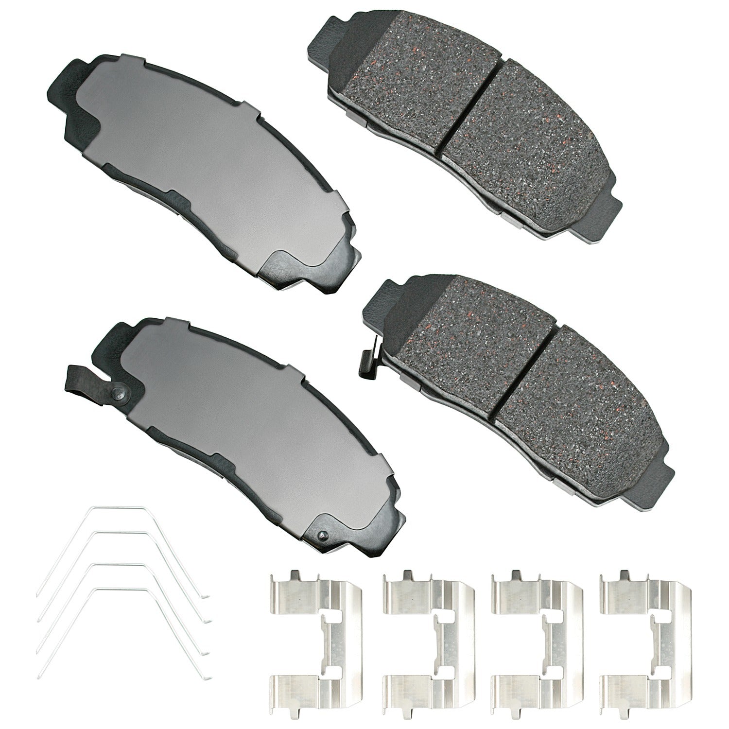Akebono Brake Corporation ACT787A ProACT Ultra-Premium Front Brake Pads for Acura and Honda