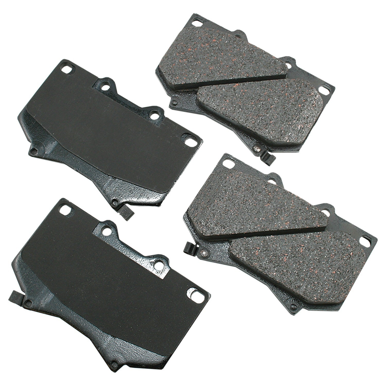 Akebono Brake Corporation ACT812 ProAct Ultra-Premium Front Brake Pads for Toyota Sequoia and Tundra