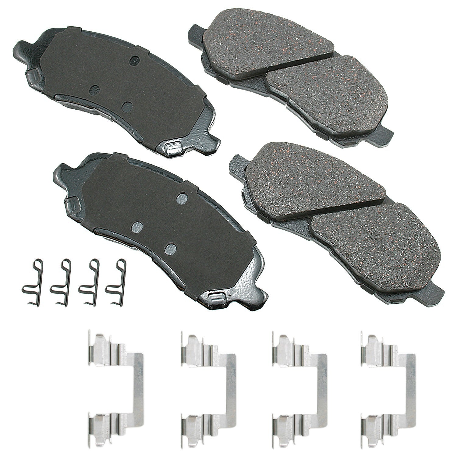 Akebono Brake Corporation ACT866A ProAct Ultra-Premium Front Brake Pads for Chrysler 200 (2011-2014) – 16 mm Thickness