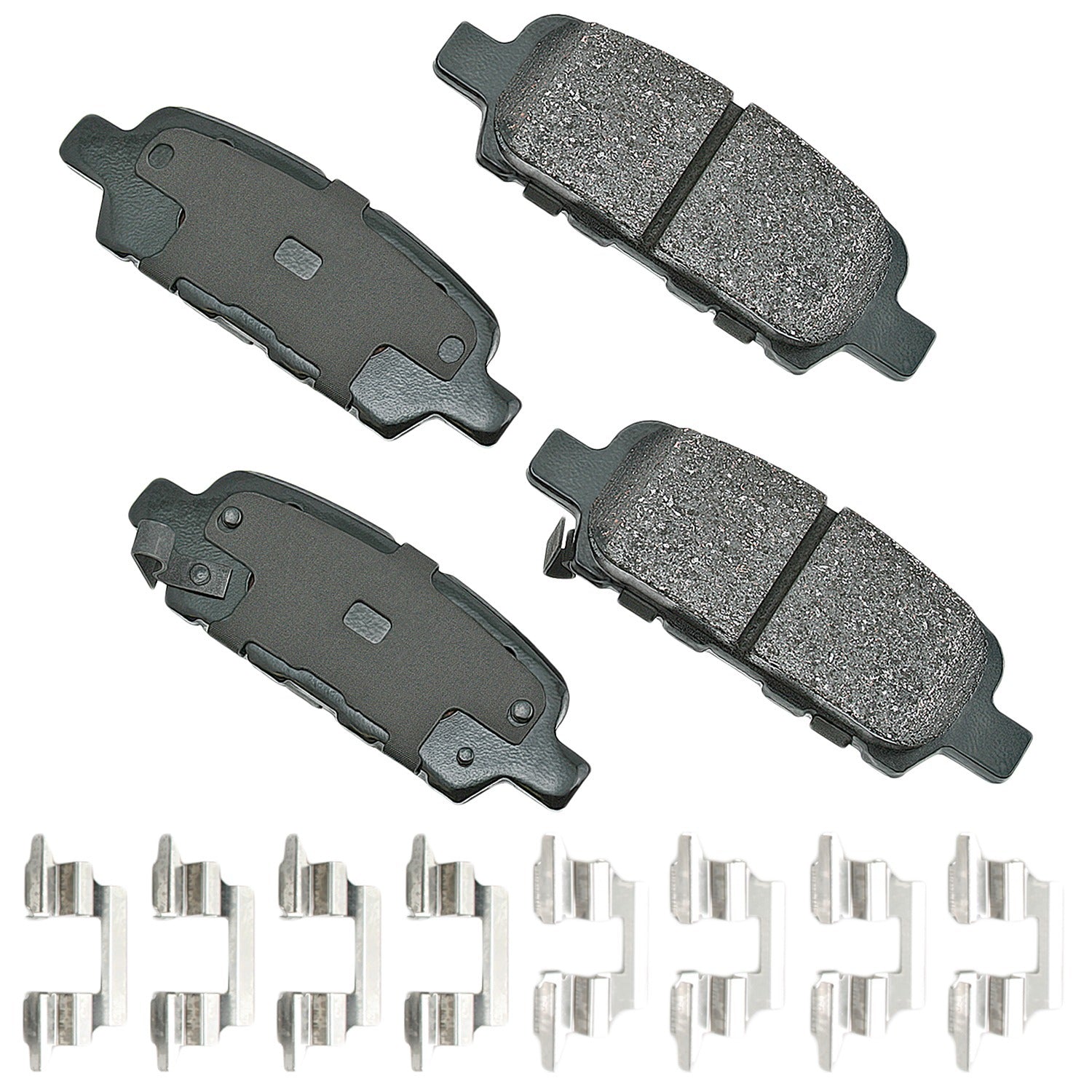 Akebono Brake Corporation ACT905A ProACT Ultra-Premium Rear Brake Pads for Infiniti Vehicles