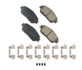 Akebono Brake Corporation ACT906B ProAct Ultra-Premium Front Brake Pads for Lexus ES300 and ES330