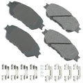 Akebono Brake Corporation ACT906C ProAct Ultra-Premium Front Brake Pads for Lexus ES 2002-2006