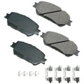 Akebono Brake Corporation ACT908A ProAct Ultra-Premium Front Brake Pads for Toyota Camry 2002-2006
