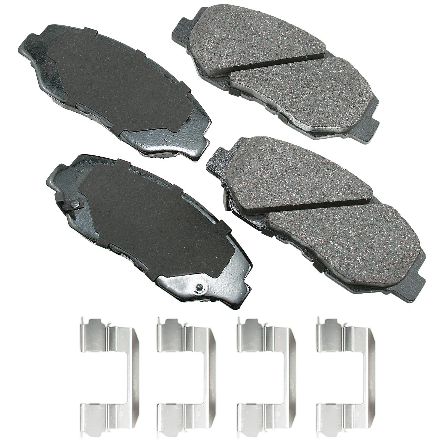 Akebono Brake Corporation ACT914B ProAct Ultra-Premium Front Brake Pads for Honda Pilot 2003-2008