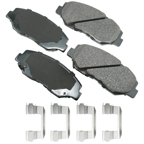 Akebono Brake Corporation ACT914B ProAct Ultra-Premium Front Brake Pads for Honda Pilot 2003-2008