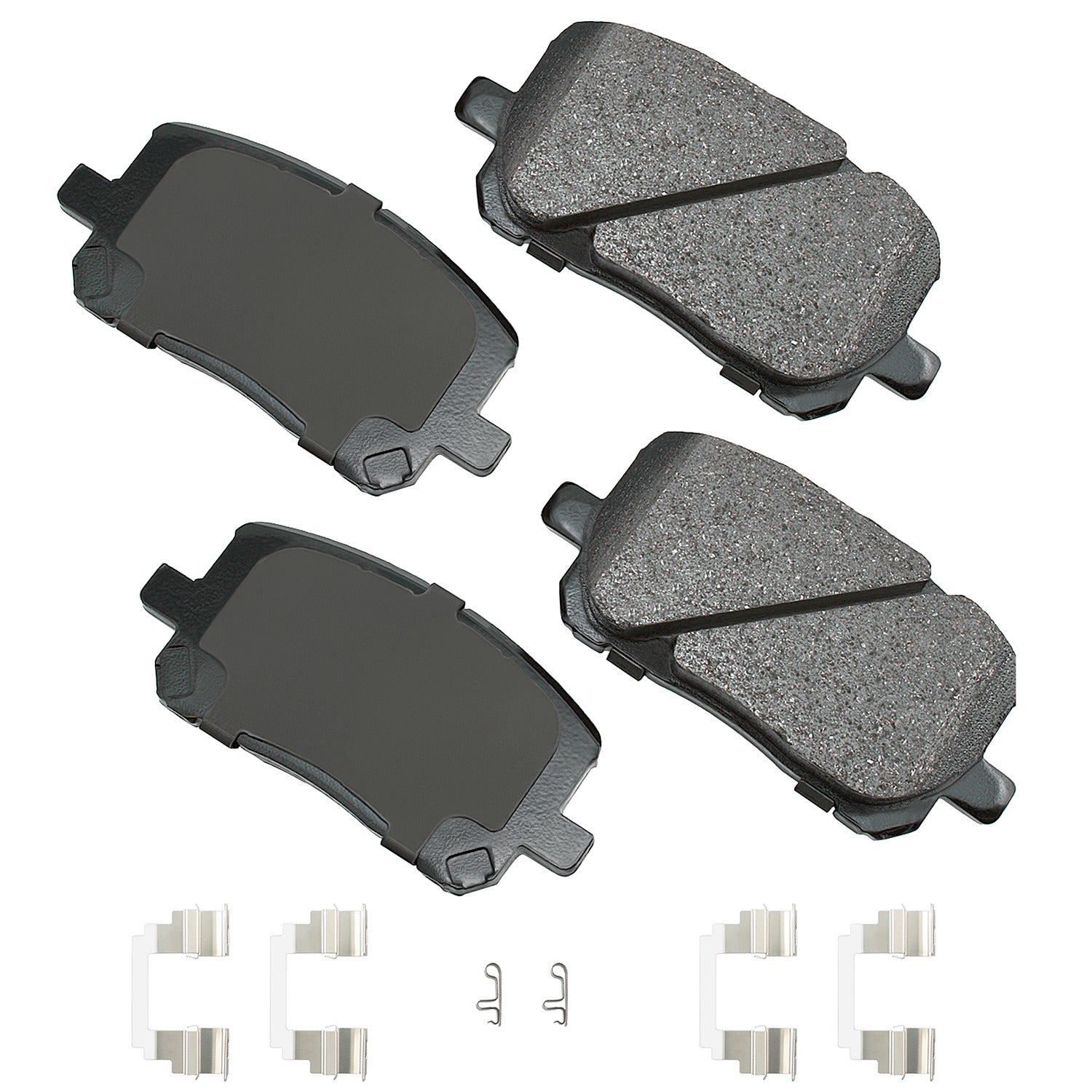 Akebono Brake Corporation ACT923A ProAct Ultra-Premium Front Brake Pads for Pontiac Vibe, Toyota Corolla, Matrix (2003-2008)