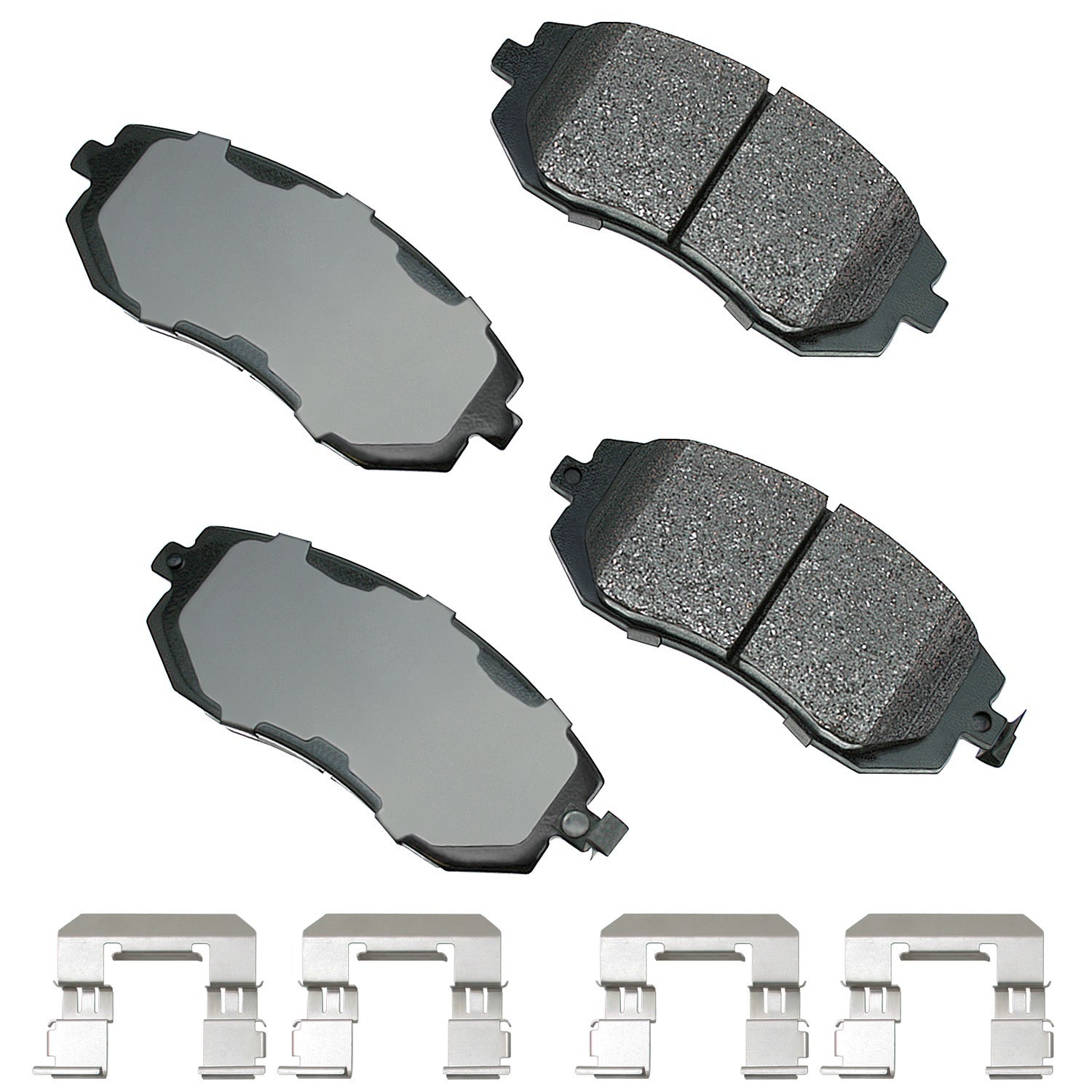 Akebono Brake Corporation ACT929A ProACT Ultra-Premium Front Brake Pads for Subaru and Saab Vehicles