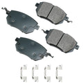 Akebono Brake Corporation ACT969A ProAct Ultra-Premium Front Brake Pads for Infiniti FX35 2003-2006