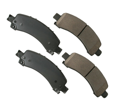 Akebono Brake Corporation ACT974 ProAct Ultra-Premium Rear Brake Pads Set for GM Fullsize SUVs, Trucks, and Vans