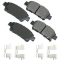 Akebono Brake Corporation ACT995A ProACT Ultra-Premium Rear Brake Pads