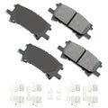 Akebono Brake Corporation ACT996A ProAct Ultra-Premium Front Brake Pads for Lexus RX 2004-2009