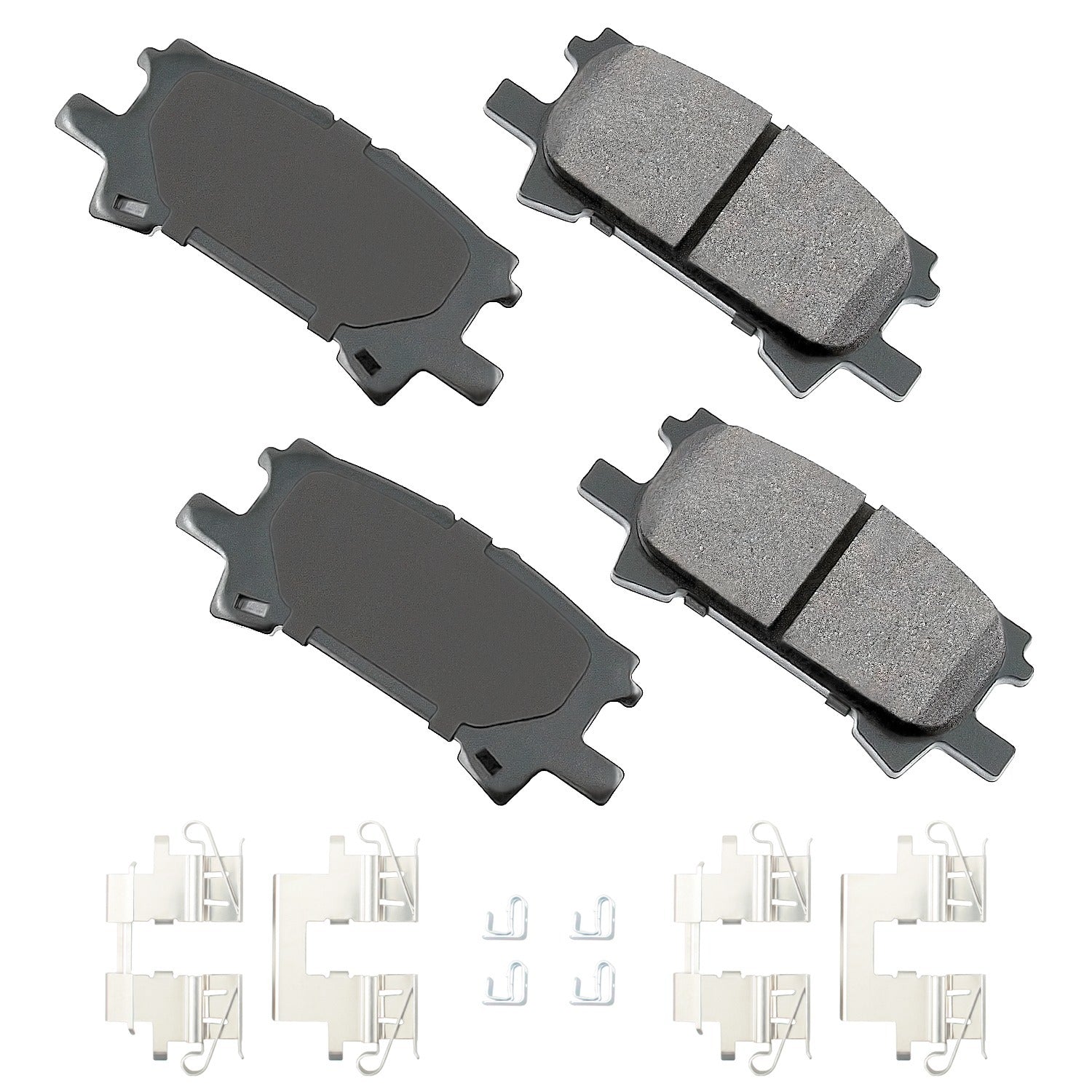 Akebono Brake Corporation ACT996A ProAct Ultra-Premium Front Brake Pads for Lexus RX 2004-2009