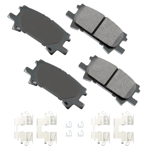 Akebono Brake Corporation ACT996A ProAct Ultra-Premium Front Brake Pads for Lexus RX 2004-2009