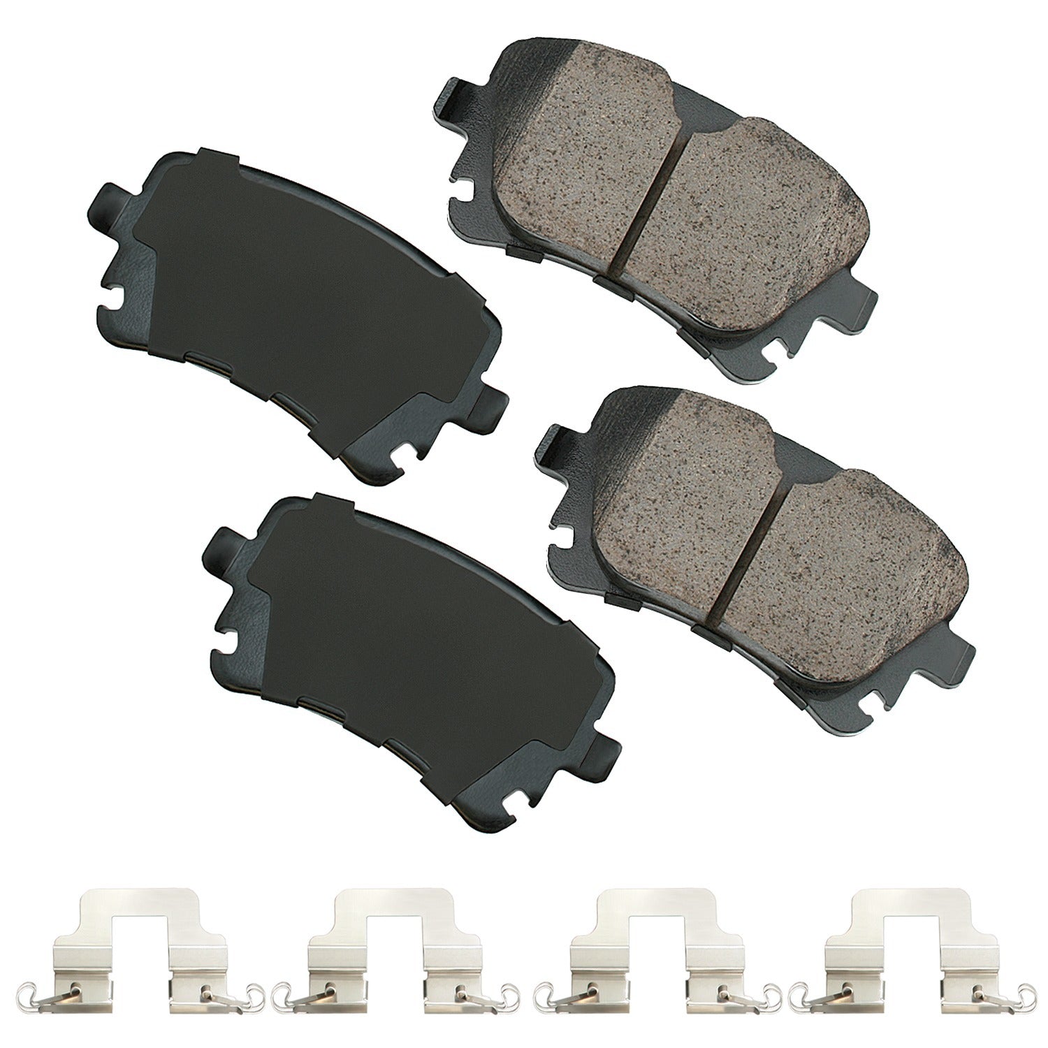 Akebono Brake Corporation EUR1018A Euro Ultra-Premium Rear Brake Pads