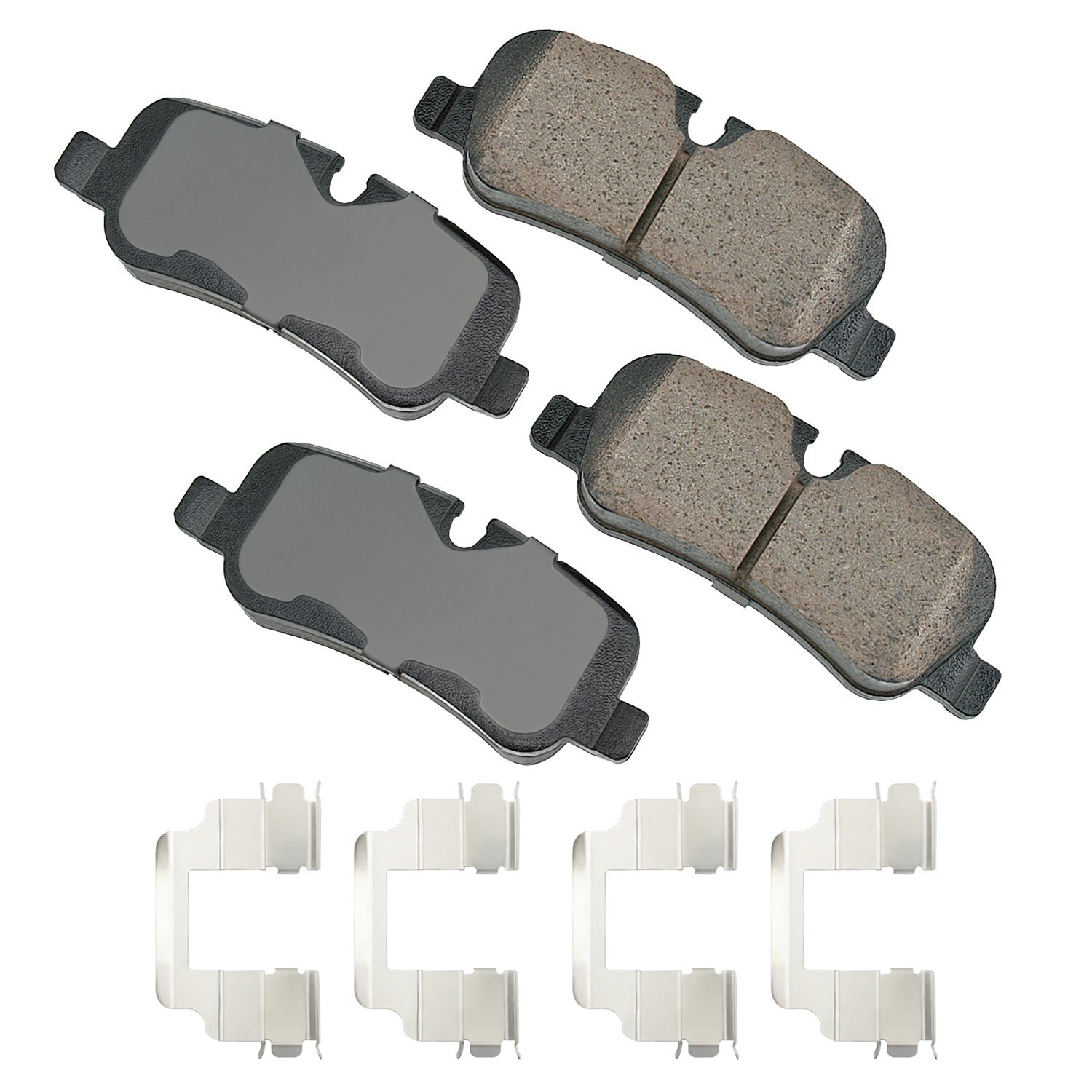 Akebono Brake Corporation EUR1099A Rear Brake Pads for Land Rover LR3 2005-2009