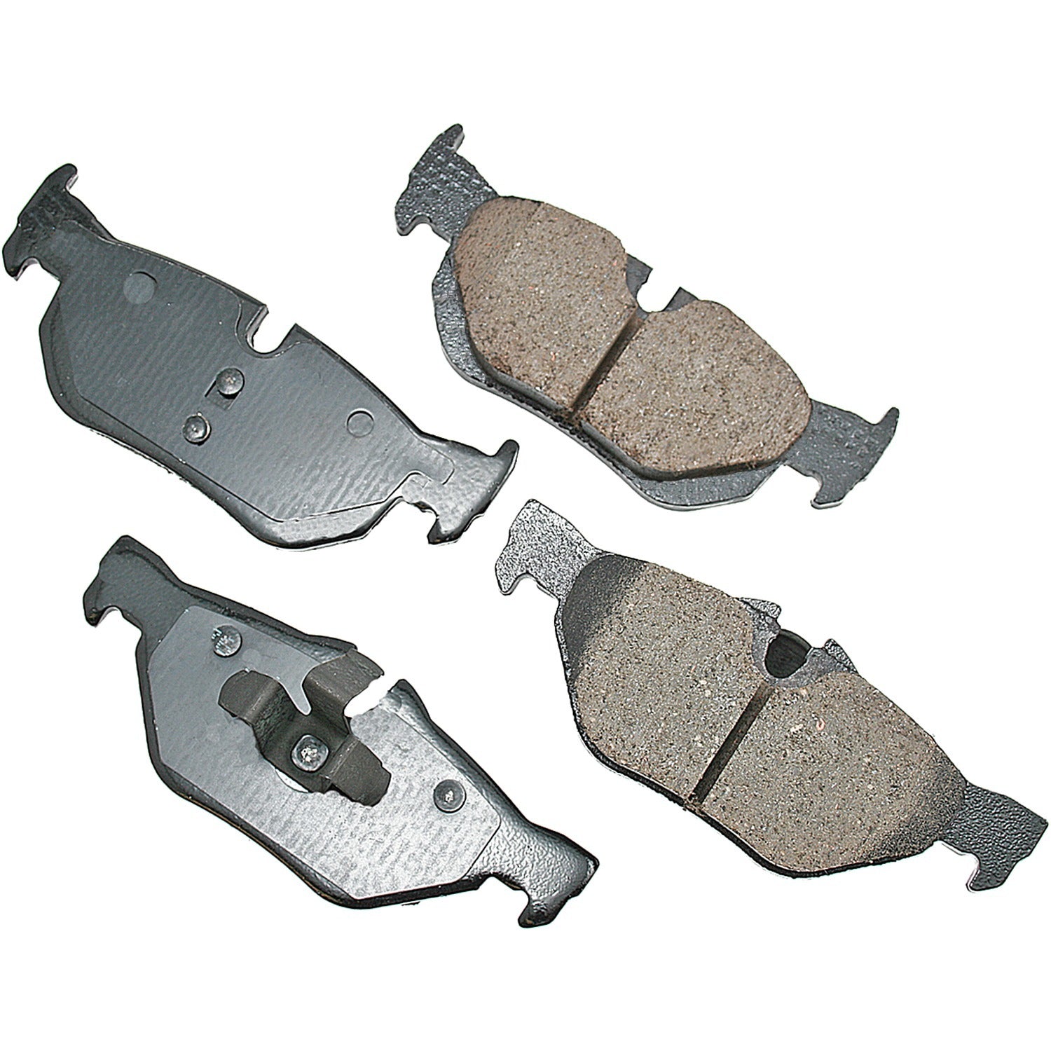 Akebono Brake Corporation EUR1267 Rear Brake Pads for BMW 128i and 3-Series 2006-2013