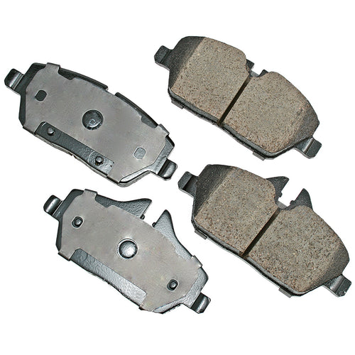 Akebono Brake Corporation EUR1308 Euro Ultra-Premium Front Brake Pads for Mini Cooper 2007-2019