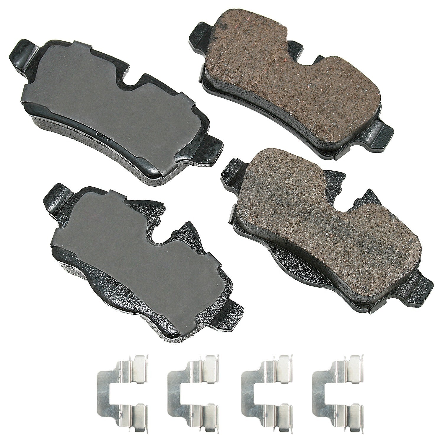 Akebono Brake Corporation EUR1309A Euro Ultra-Premium Rear Brake Pads for Mini Cooper 2008-2015