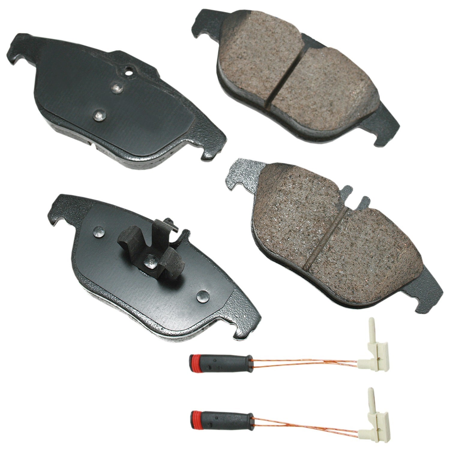 Akebono Brake Corporation EUR1341 Euro Ultra-Premium Rear Brake Pads for Mercedes-Benz 2008-2015