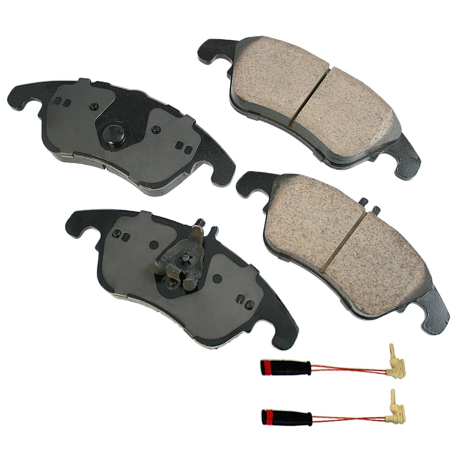 Akebono Brake Corporation EUR1342 Euro Ultra-Premium Front Brake Pads for Mercedes-Benz 2008-2020