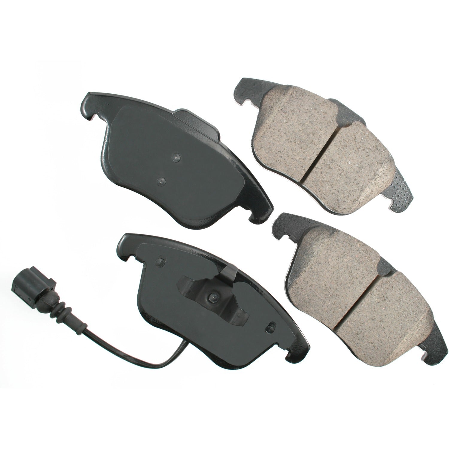 Akebono Brake Corporation EUR1375 Euro Ultra-Premium Front Brake Pads for Audi Quattro 2015-2018